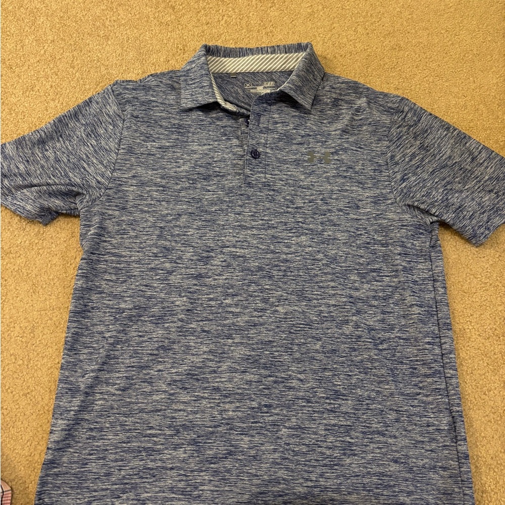 Under Armour Blue Performance Polo Shirt
